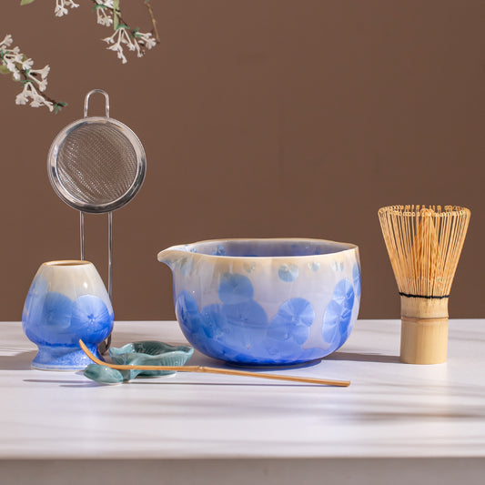Blue Crystallize Matcha Set 700ml