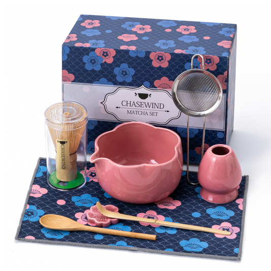 Petal-Shaped Matcha Set 500ml