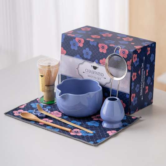 Petal-Shaped Matcha Set 500ml