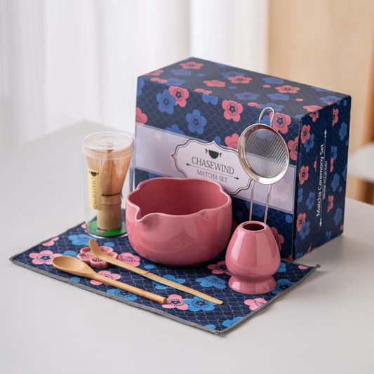 Petal-Shaped Matcha Set 500ml