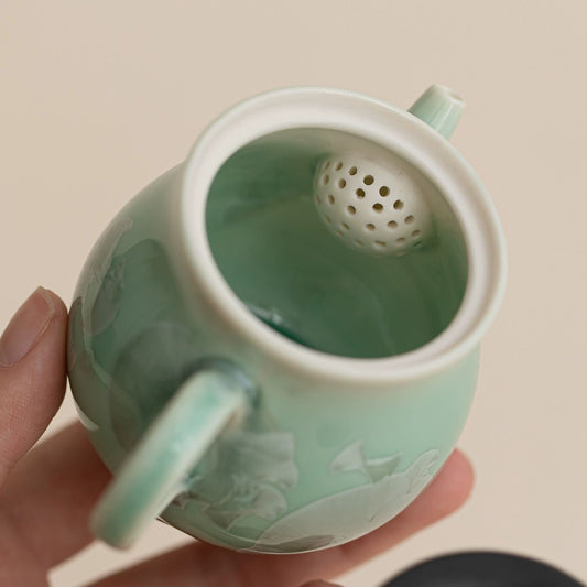Crystalline Chinese Tea Pot 90ml
