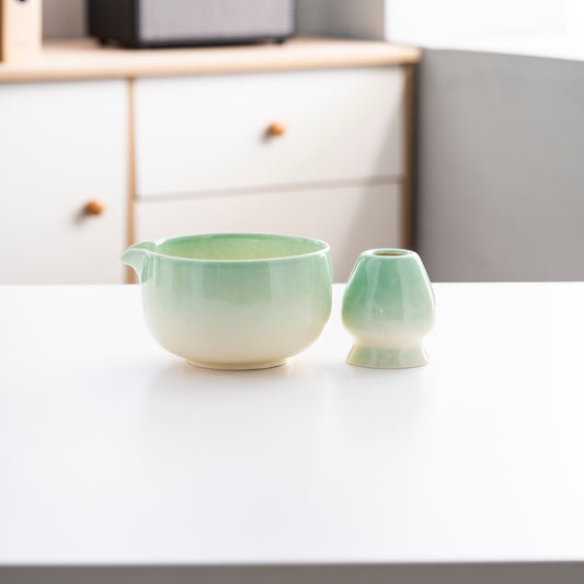 Gradient Green Matcha Set 450ml