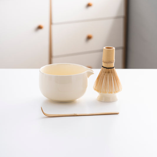 Beige Matcha Set 450ml