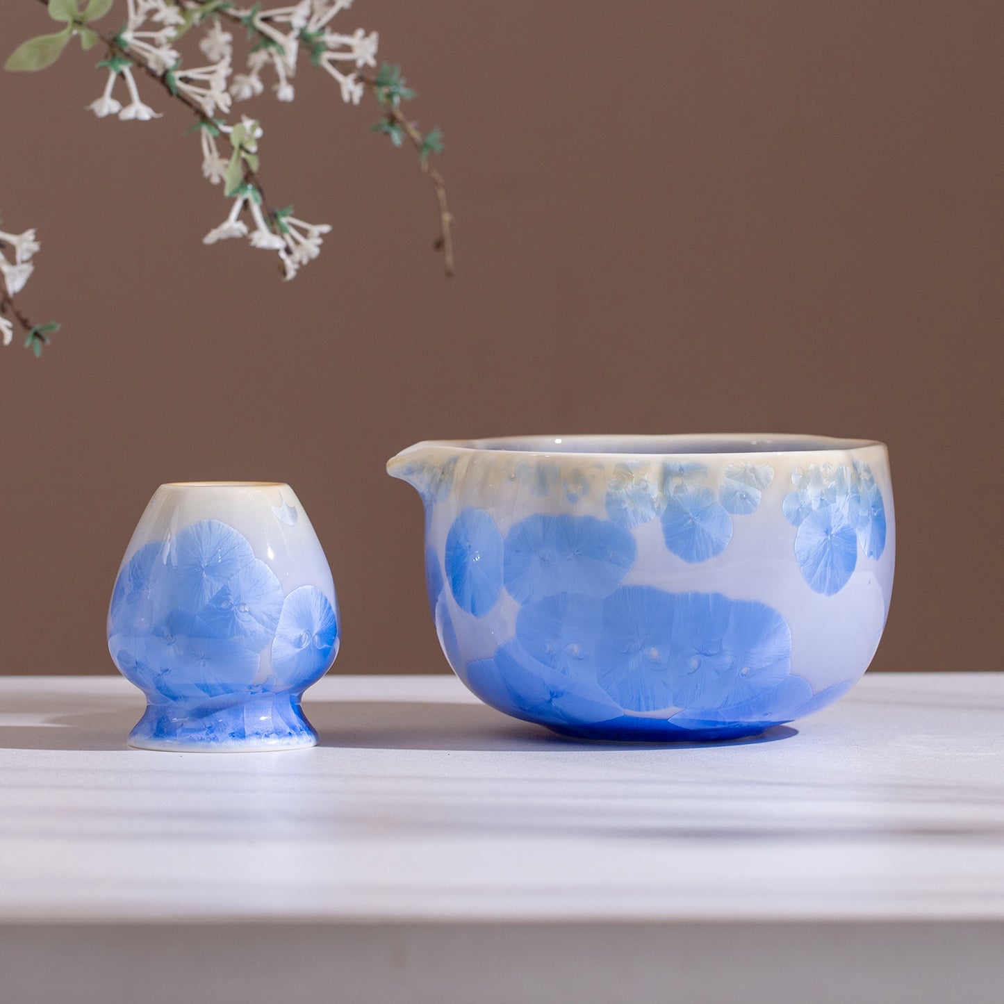 Blue Crystallize Matcha Set 700ml