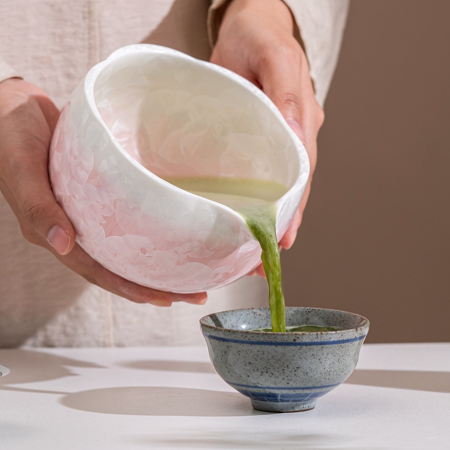 Pink Crystallize Matcha Set 700ml