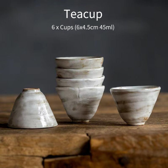 Set of 6 Tea Cup 45ml