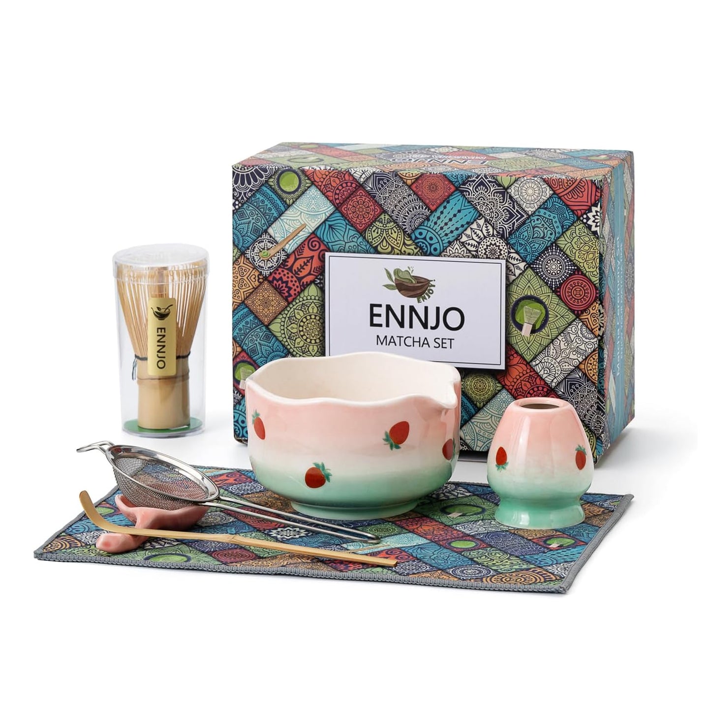 Strawberry Matcha Set 500ml