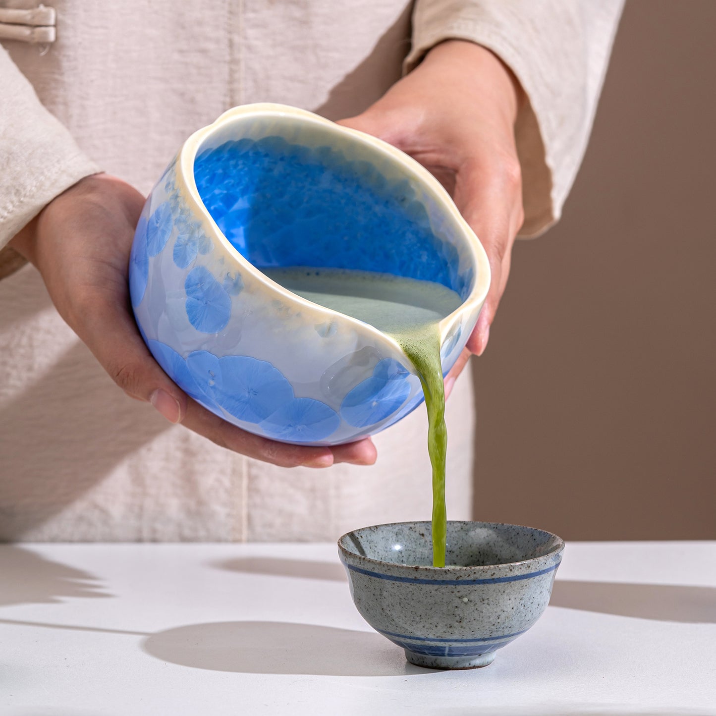 Blue Crystallize Matcha Set 700ml