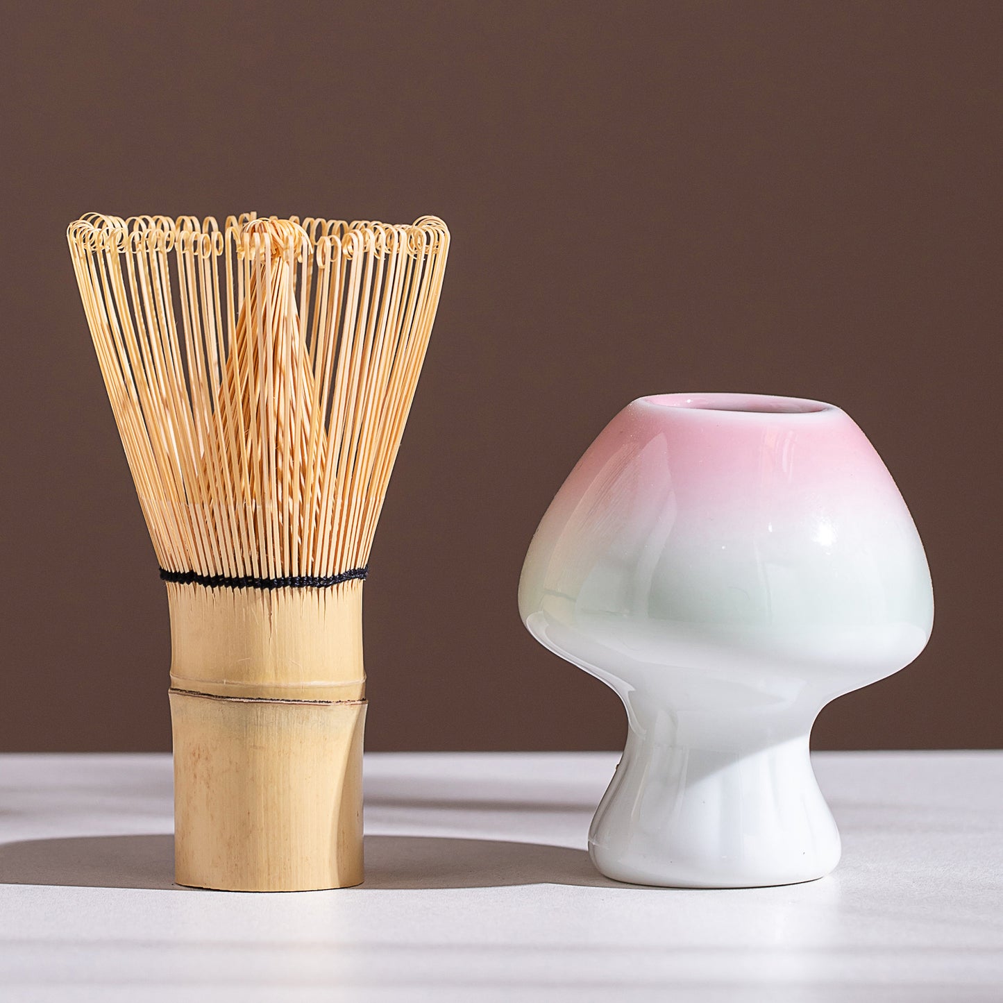 Bamboo Whisk and Holder