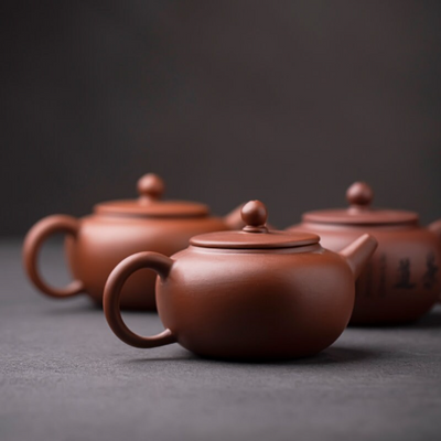 Purple Clay Tea Pot 170ml