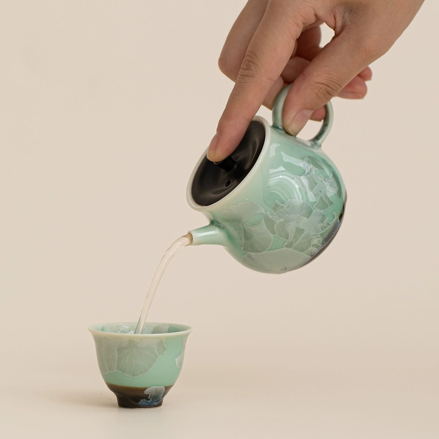 Crystalline Chinese Tea Pot 90ml