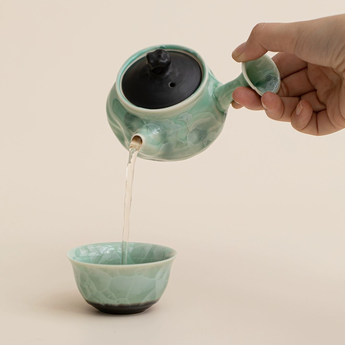 Crystalline Glaze Tea Pot 110/140ml