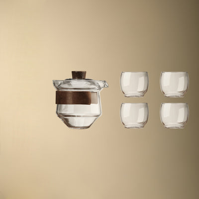 Glass Tea Set 270ml