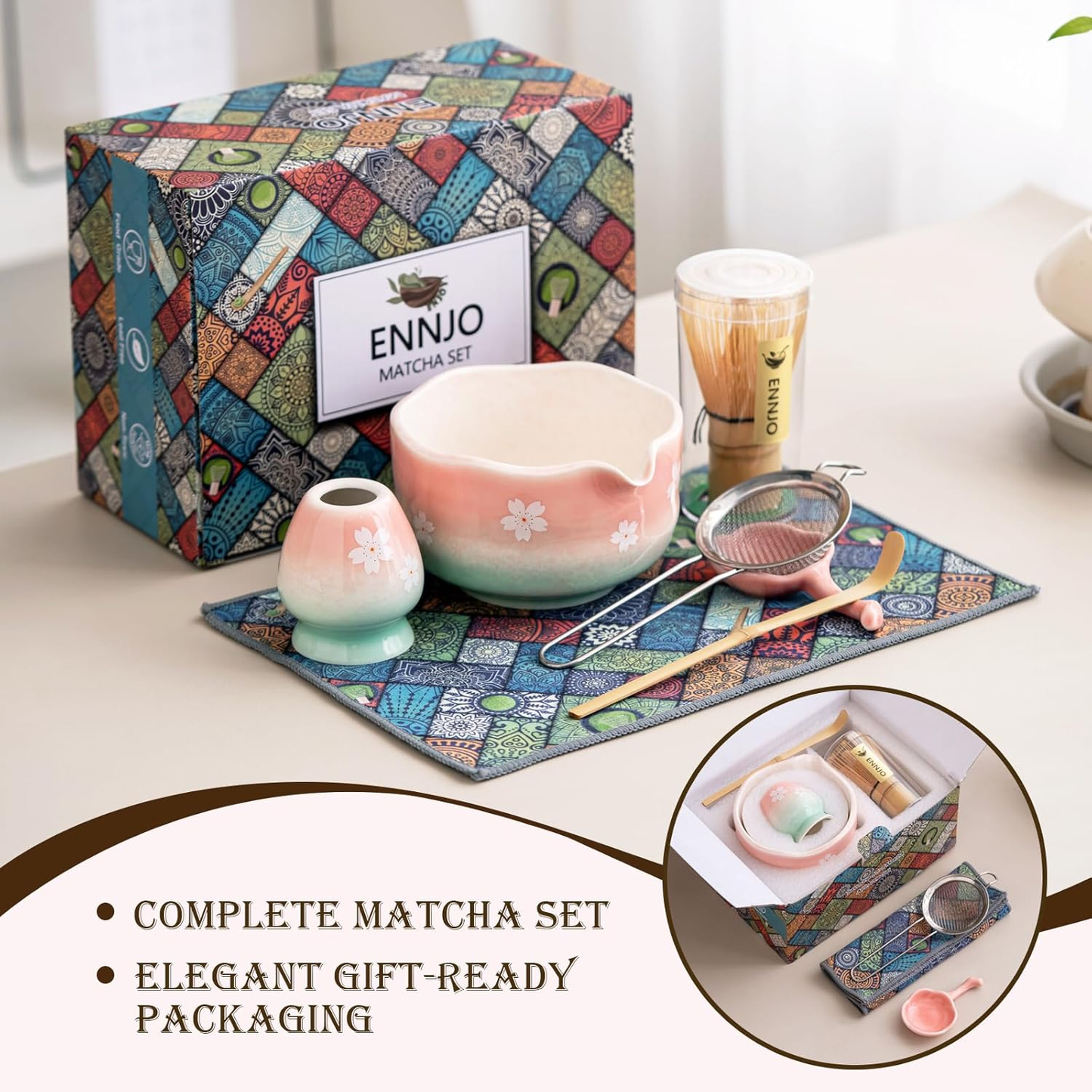Sakura Matcha Set 500ml