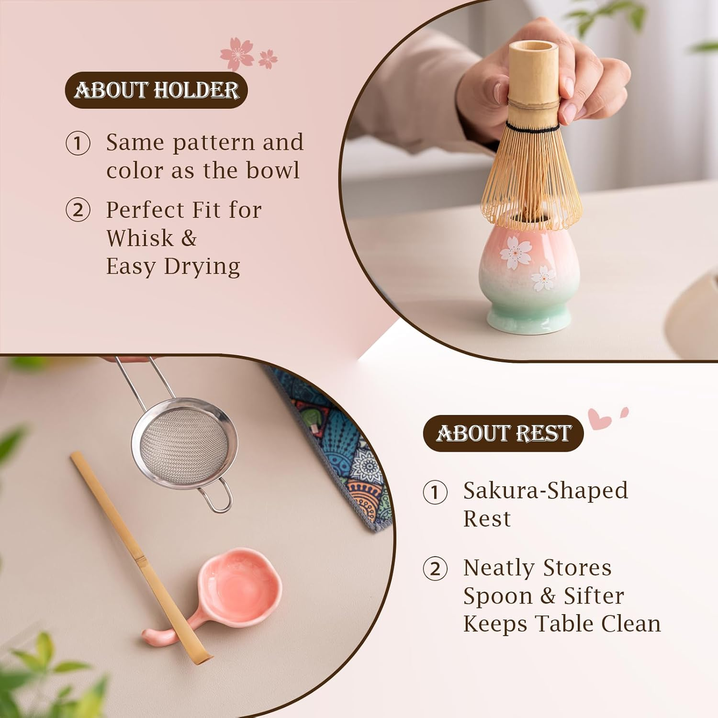 Sakura Matcha Set 500ml