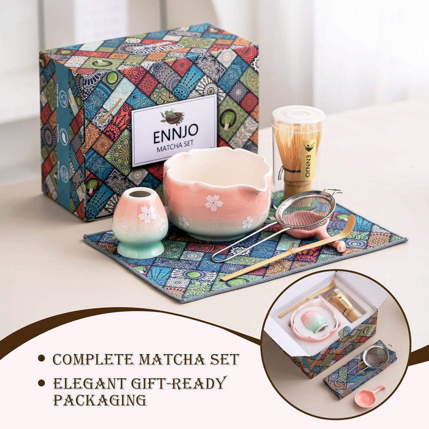 Sakura Matcha Set 500ml