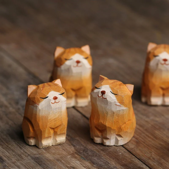 Set of 2 Cats Tea Pet – TangPin Tea