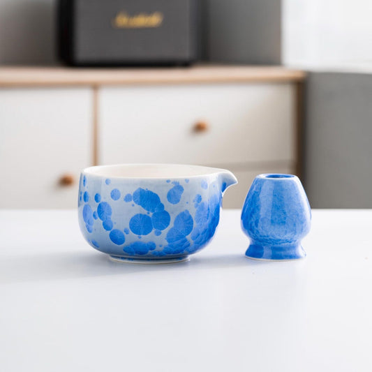 Crystal Flower  Matcha Set 450ml