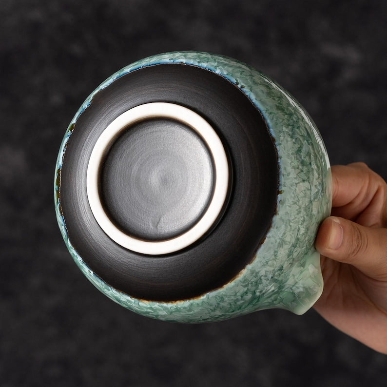 Crystalline Glaze Matcha Set 450ml