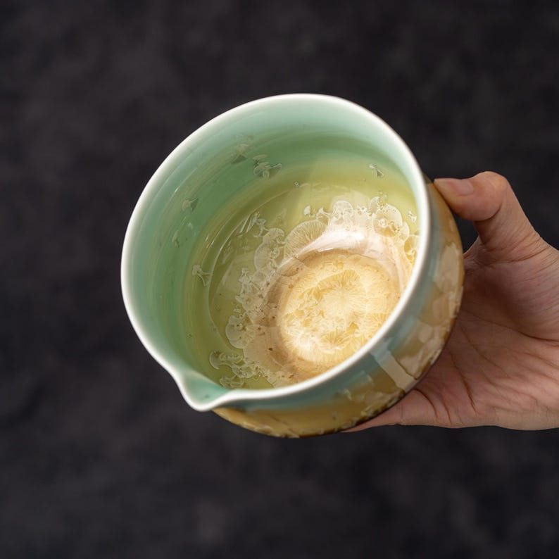 Crystalline Glaze Matcha Set 500ml