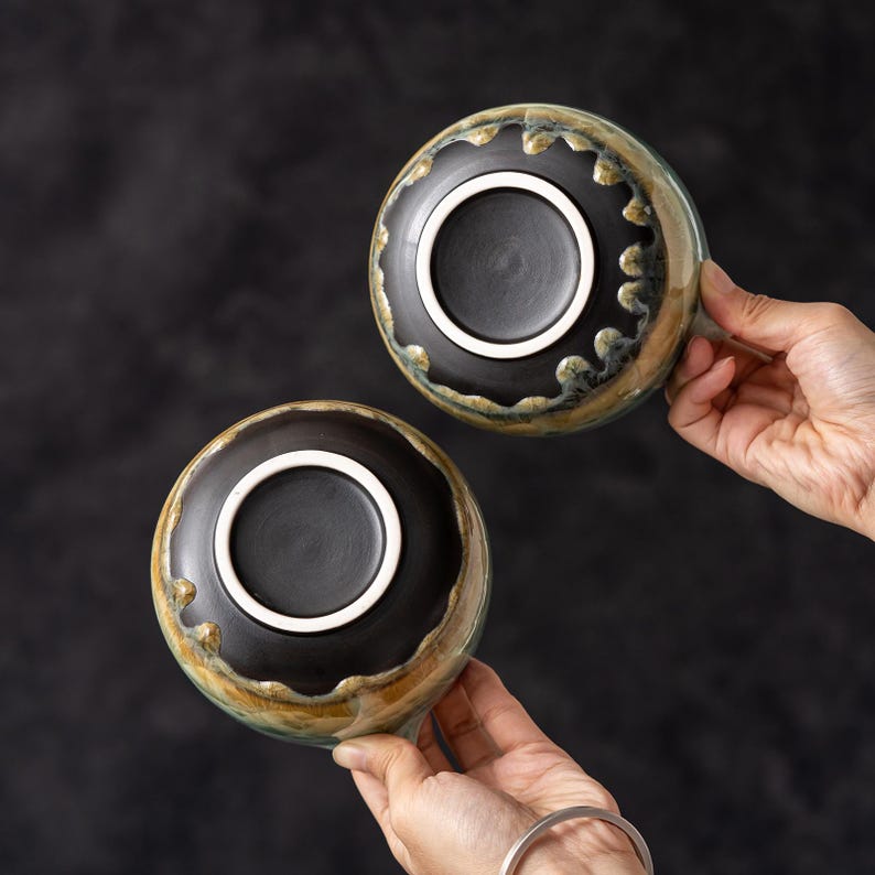 Crystalline Glaze Matcha Set 450ml