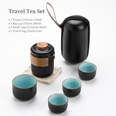 Travel Tea Set 170ml