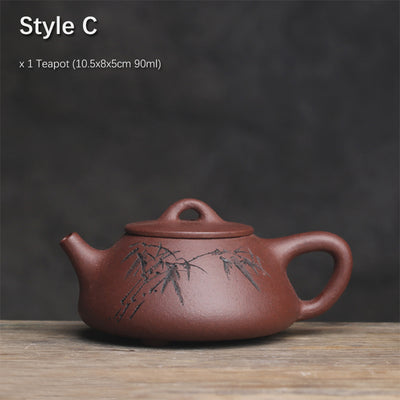 Purple Clay Pot 90/160/280ml